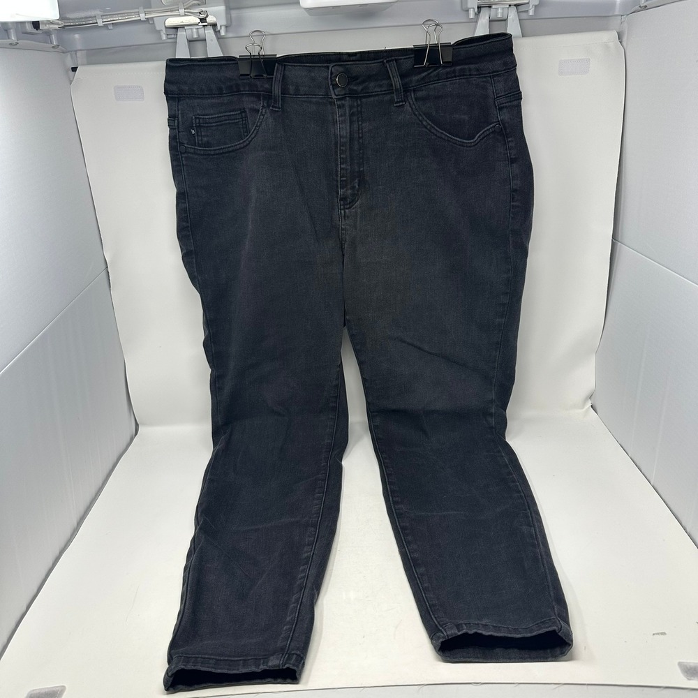Judy Blue Jeans Women 18W Black Skinny JB8883 High Rise Stretch Denim